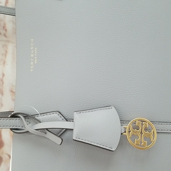 NWOT Tory Burch Perry Triple Compartment Leather Tote - Picture 3 of 12